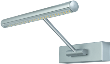Slim 1 Slim 1 Led Picture Light - Domus Picture Light - Led 4w Aluminium, Natural White (400x400), Png Download