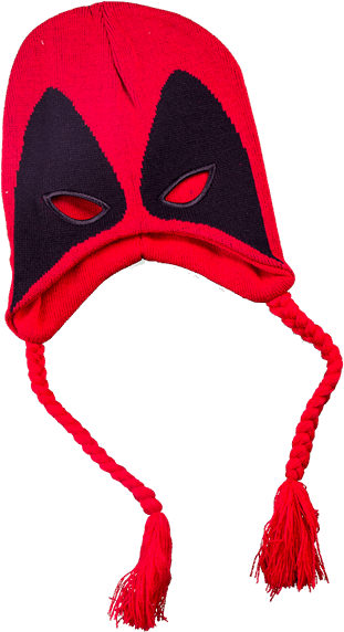 Deadpool Face Mask Beanie (600x600), Png Download