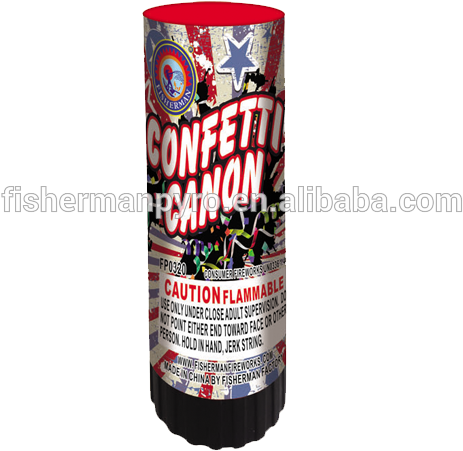 10" Confetti Canon Party Popper Fp0320, View Party - Caffeinated Drink (600x600), Png Download