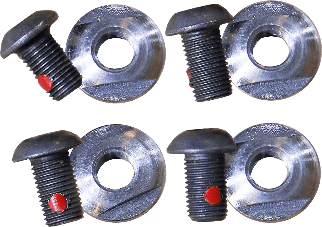 Rbk 8015 4 Bolt Set - Bolt (1200x1200), Png Download