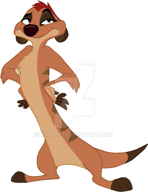 Timon - Timon & Pumbaa (600x769), Png Download