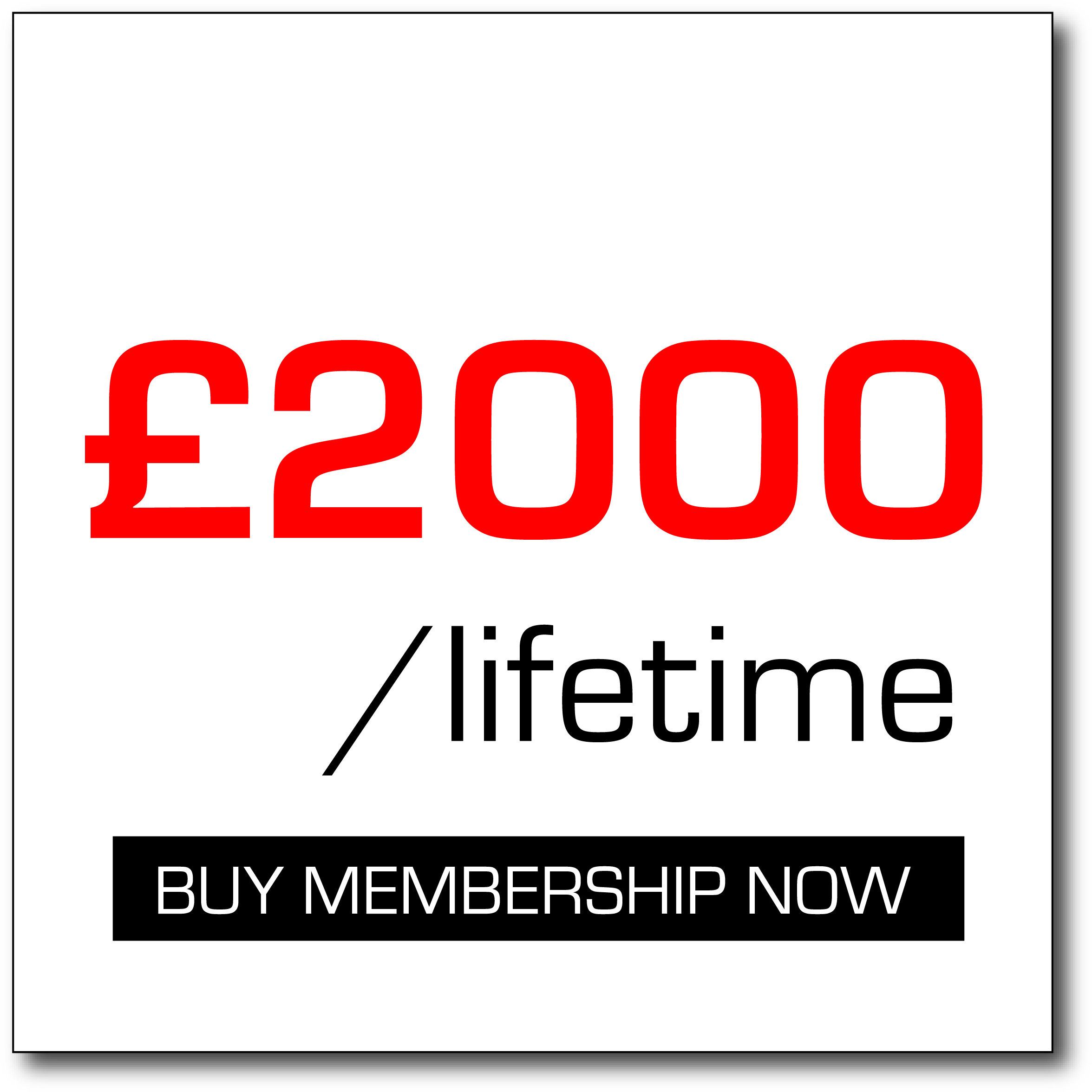Membership Lifetime - Ducati (2500x2500), Png Download