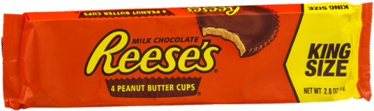 I'm Learning All About Reese's Peanut Butter Cups King - Reeses Cups King Size (600x600), Png Download