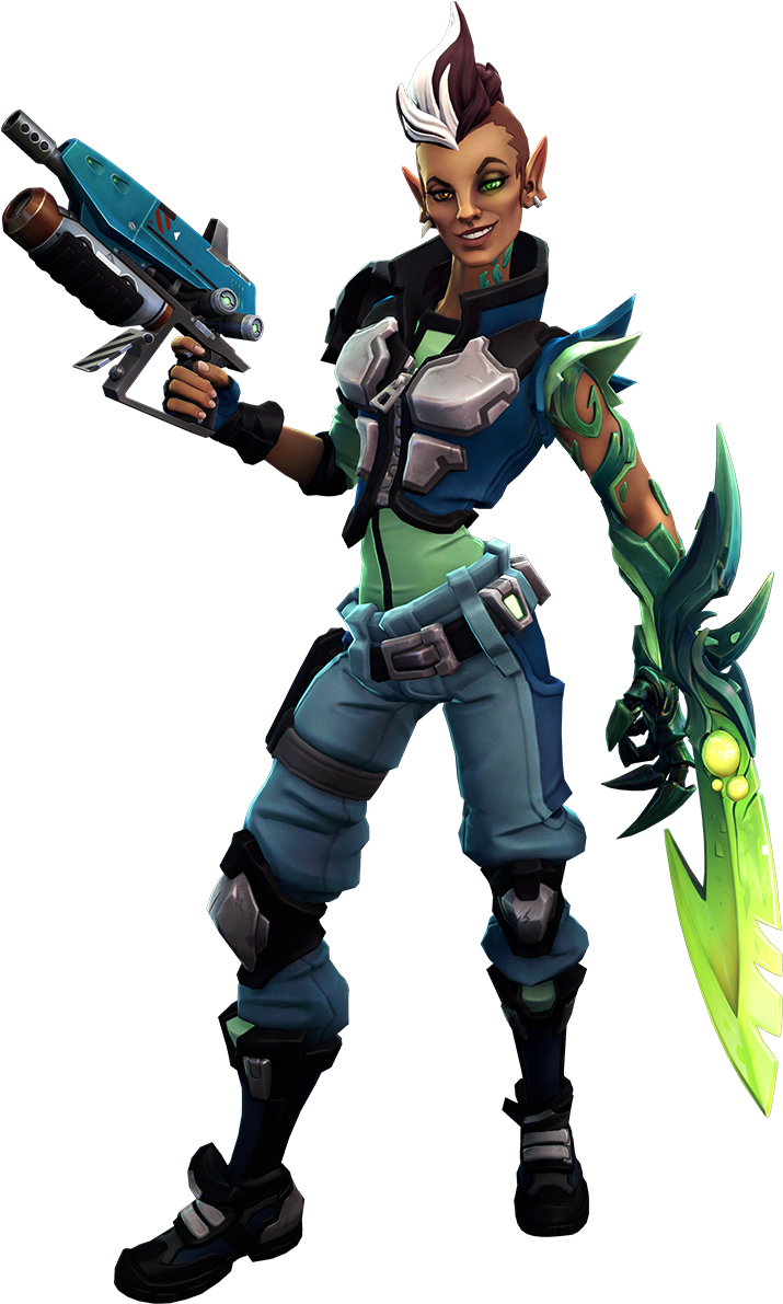 Battleborn Melka (1200x675), Png Download