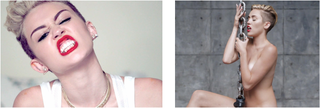 I Chose To Analyze The Music Video “wrecking Ball” - Miley We Can T Stop (660x223), Png Download