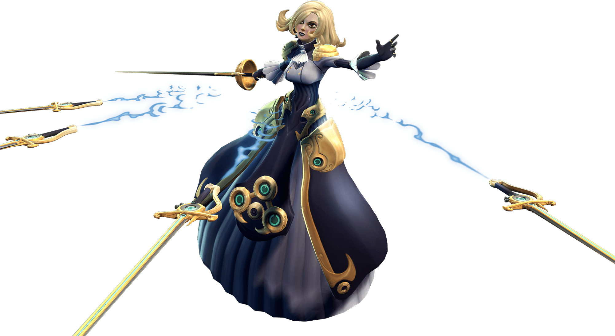 Render Phoebe - Phoebe Battleborn (2000x1125), Png Download