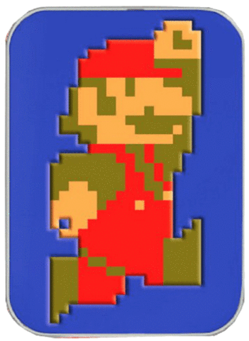Nintendo Mario 8-bit Blocks Mints Tin - Super Mario 8 Bits (480x480), Png Download