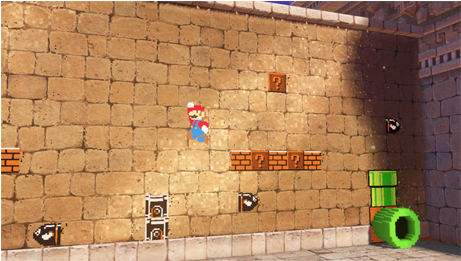 With Capture, Mario Can Take Control Of All Sorts Of - Super Mario Odyssey (nintendo Switch) (460x360), Png Download