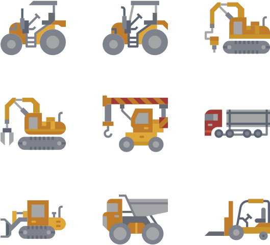 Construction Car - Car (600x564), Png Download