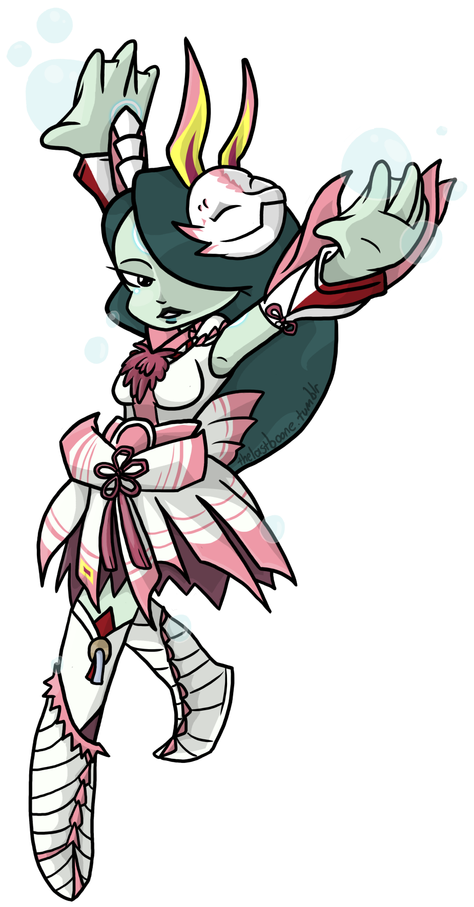 “ Another Battleborn X Monster Hunter Thing - Monster Hunter (1280x1810), Png Download