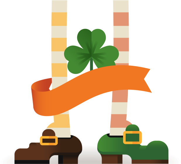 Shamrock (400x354), Png Download