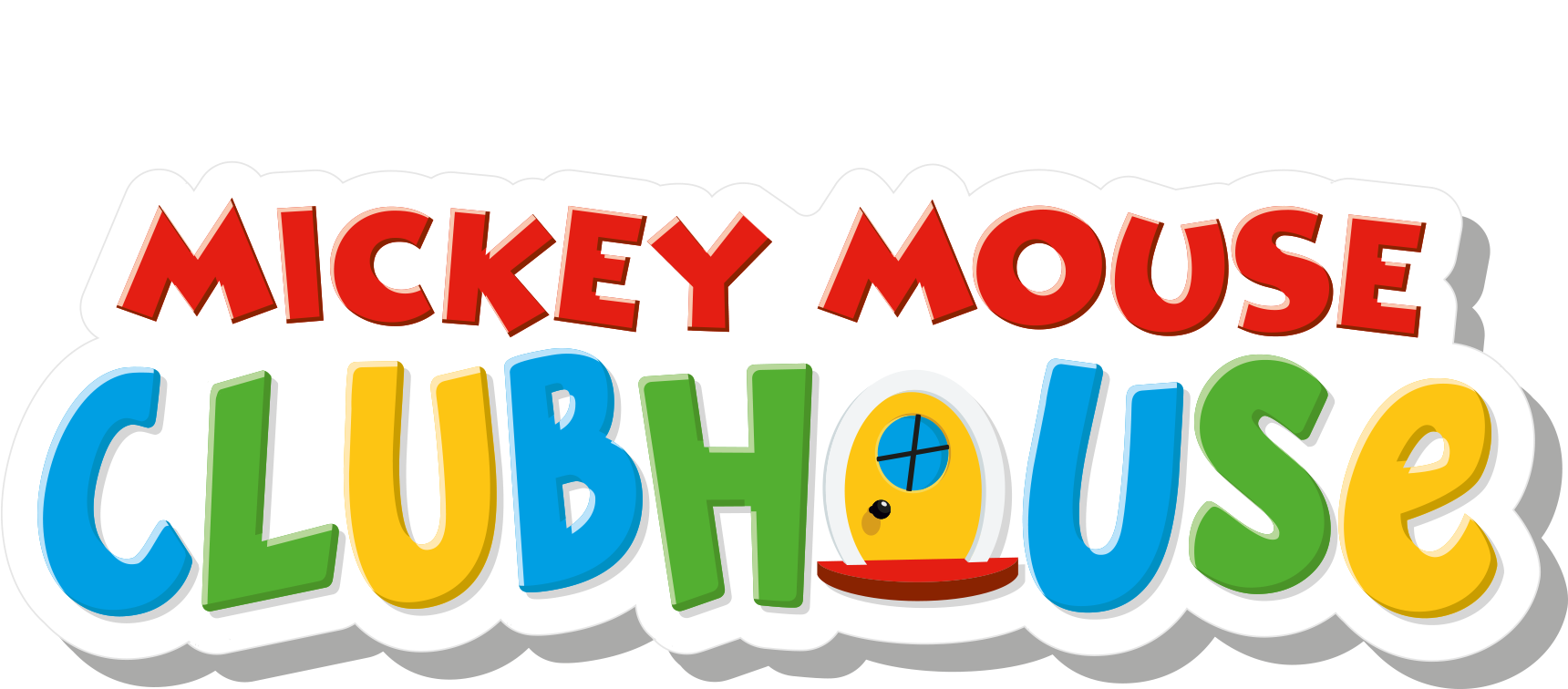 Mickey Mouse Clubhouse - Mickey Club House Logo (2048x1152), Png Download