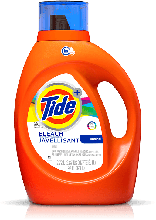 Tide Plus Bleach Alternative He Turbo Clean Liquid - Tide Febreze Botanical Rain (1200x788), Png Download