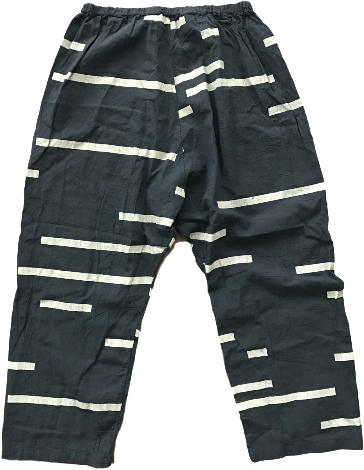 Uzi Nyc / Black Stripe Pant - Pocket (1439x1920), Png Download