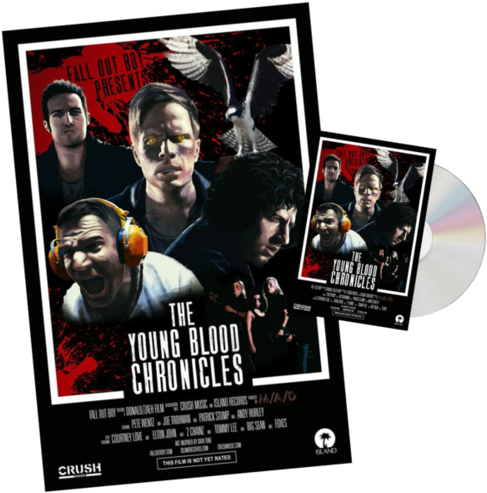 Fall Out Boy, Paramore Announce Monumentour - Fall Out Boy Youngblood Chronicles Poster (500x500), Png Download