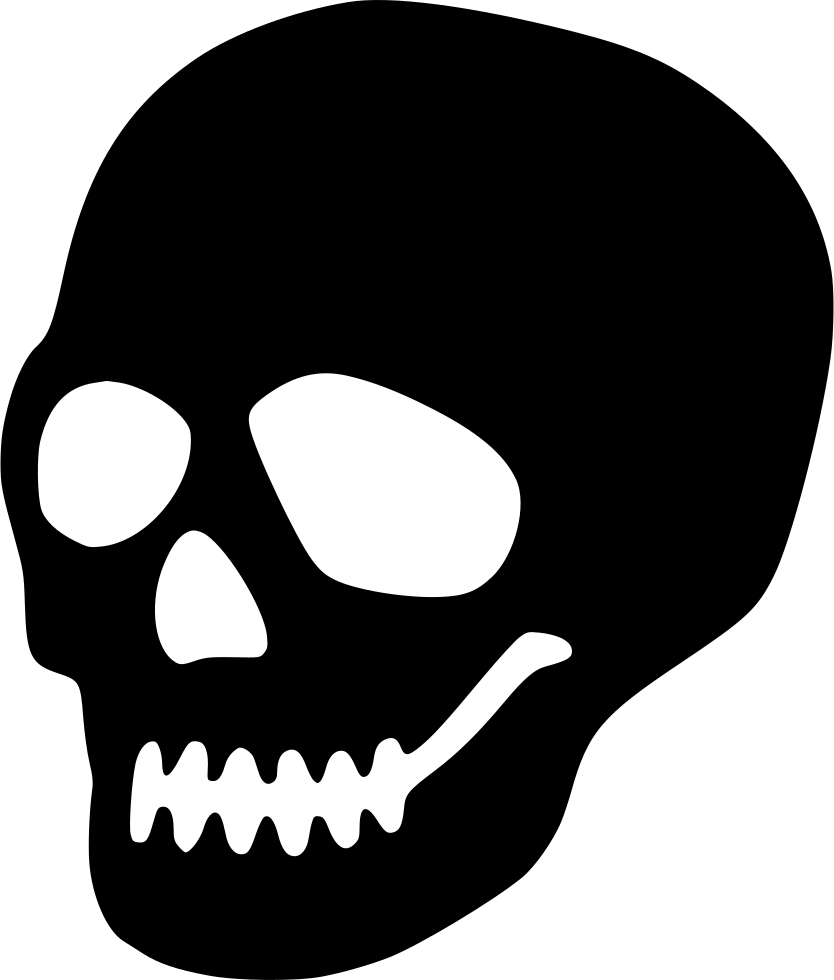 Png File - Skull (834x980), Png Download