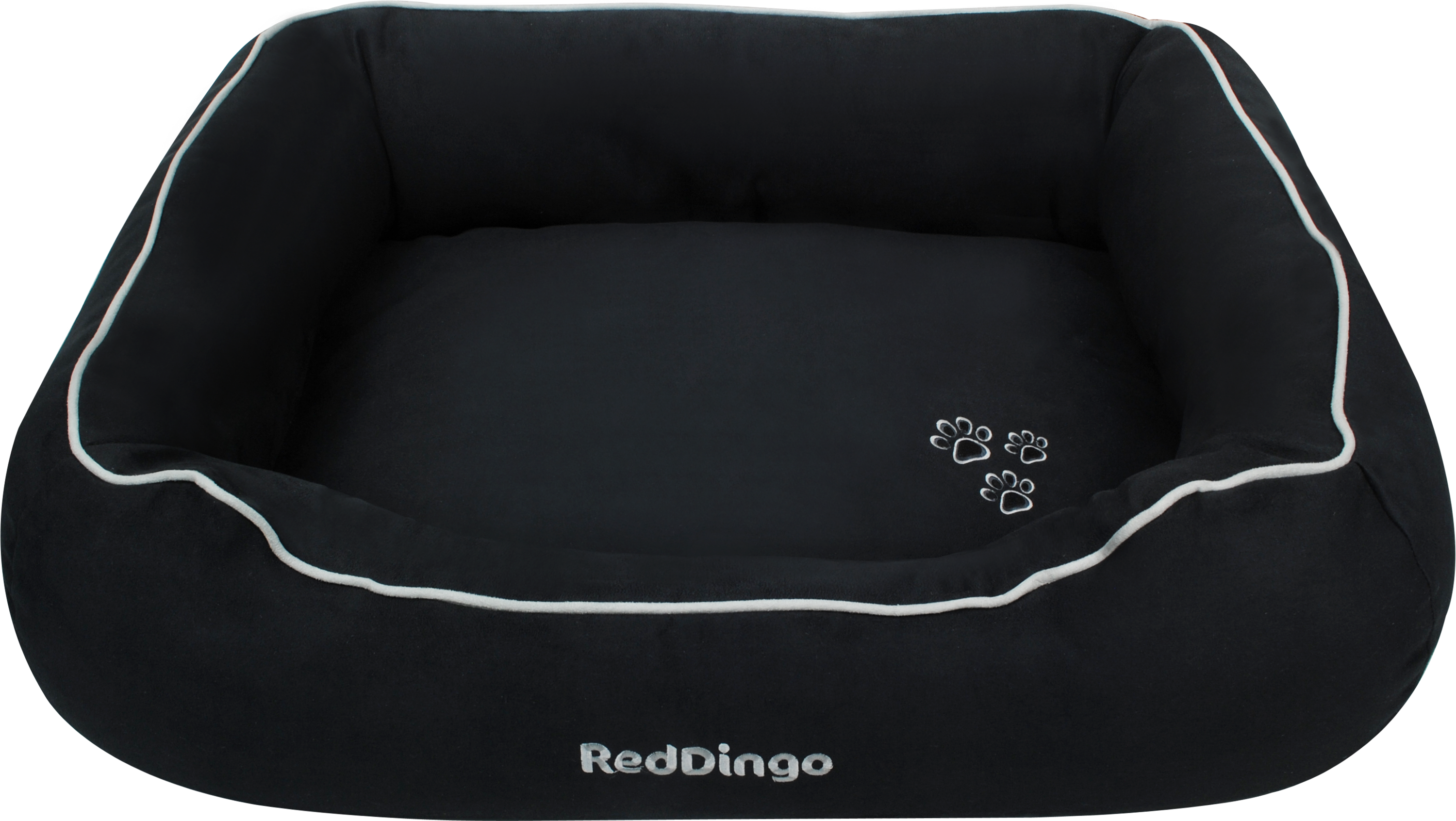 Red Dingo Donut Bed Black Dn Mf Bb - Red Dingo Pet Donut Bed, Small, Black (3000x1692), Png Download