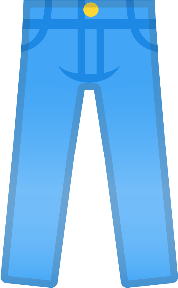 Download Svg Download Png - Emoji De Pantalon (1024x1024), Png Download