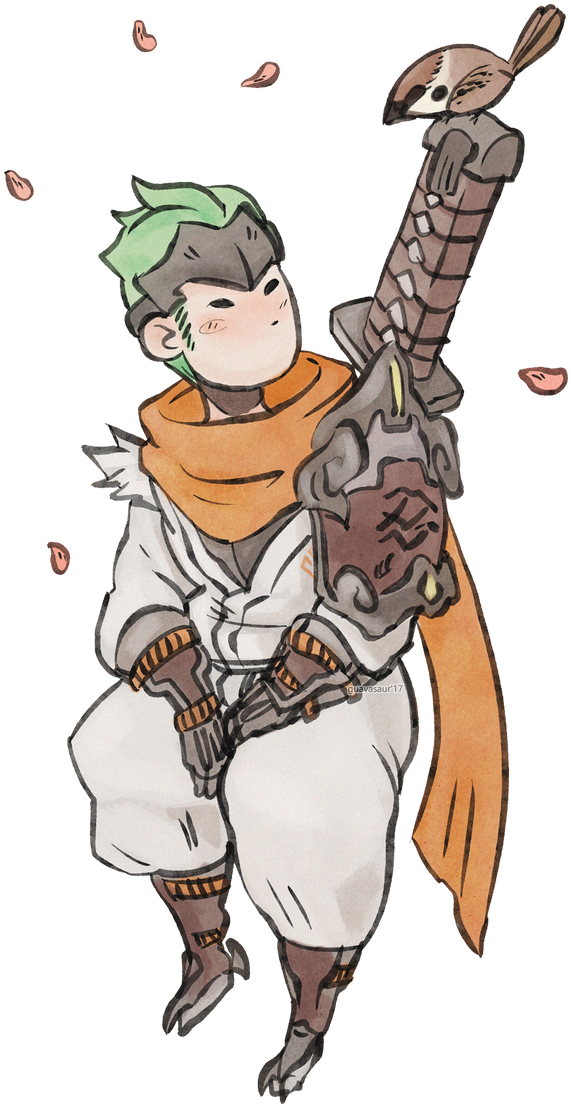 Genji (683x1200), Png Download