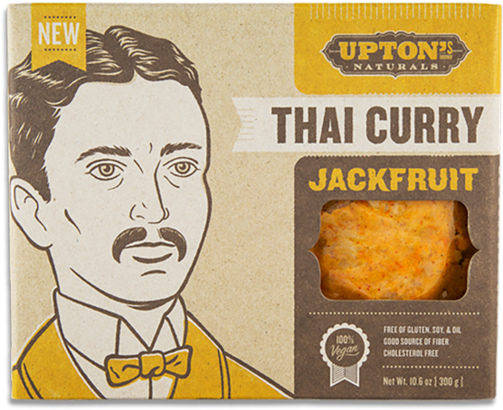 Upton's Jack Fruit Thai Curry - Upton's Thai Curry Jackfruit (600x600), Png Download