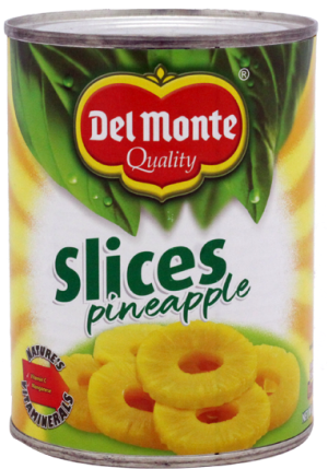 4800024553683 - Del Monte Pineapple Slices (550x684), Png Download