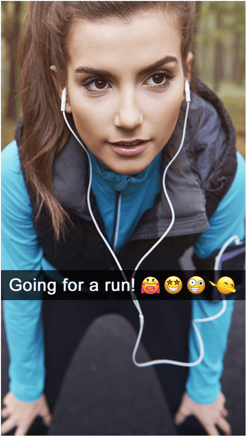 #1 Ranked Emoji Keyboard, Now With Intextmoji™ Technology - Girl (569x1160), Png Download