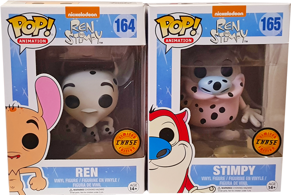 Ren And Stimpy - Funko Pop Animation: Ren & Stimpy - Stimpy Vinyl (600x600), Png Download