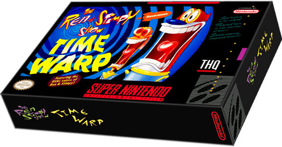 The Ren & Stimpy Show - Star Fox Super Weekend Competition (550x287), Png Download