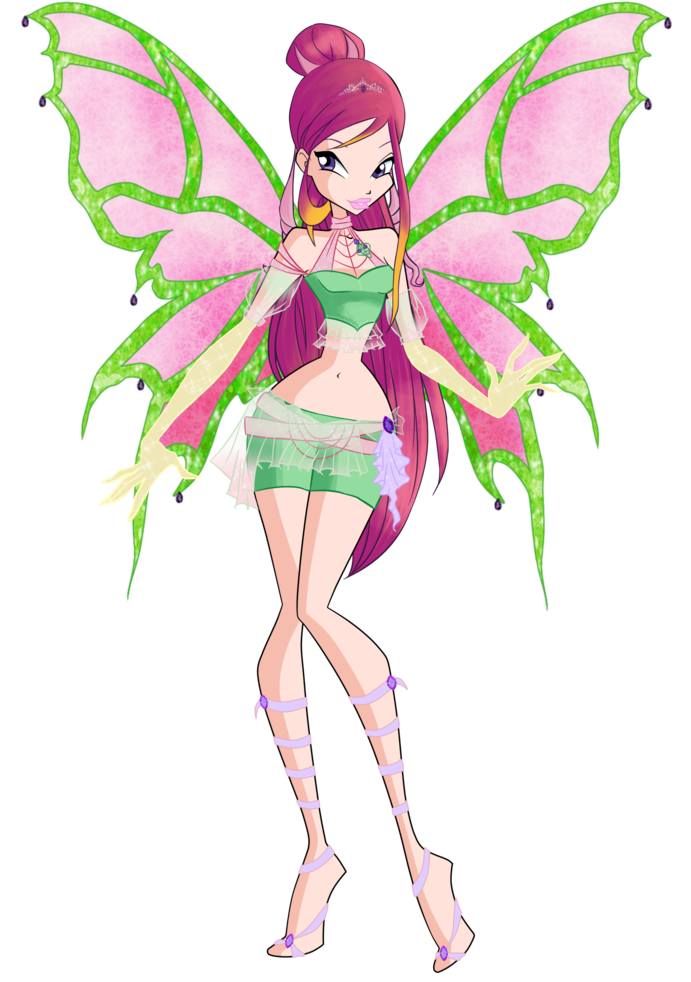 Roxy's Official Enchantix By Gerganafen - Roxy (724x1103), Png Download