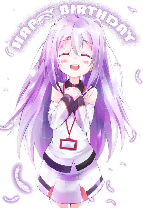 Happy Birthday To Keima~ - Isla Chan Plastic Memories (500x726), Png Download