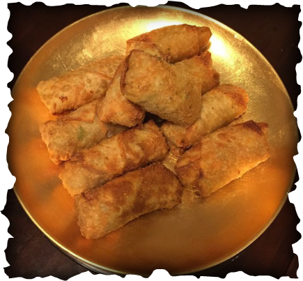 On A Roll! Gourmet Egg Rolls (435x403), Png Download