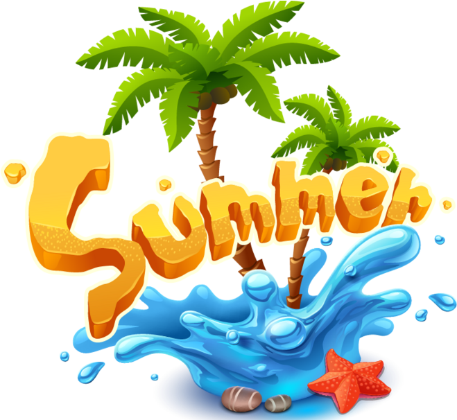Hand Drawn Cartoon Summer Decoration Vector - Bachata Summer 2013 Cd (1904x1380), Png Download