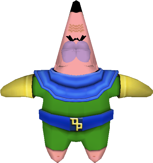 Download Zip Archive - Creature From The Krusty Krab Patrick (750x650), Png Download
