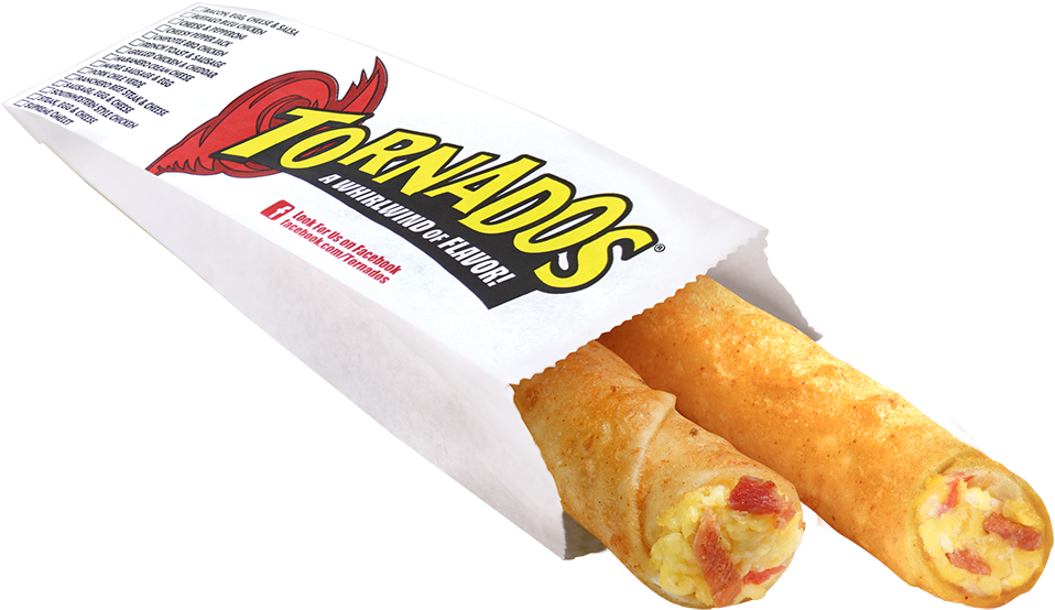Bacon Egg Cheese Tornado - Bacon Egg And Cheese Tornado (1024x628), Png Download