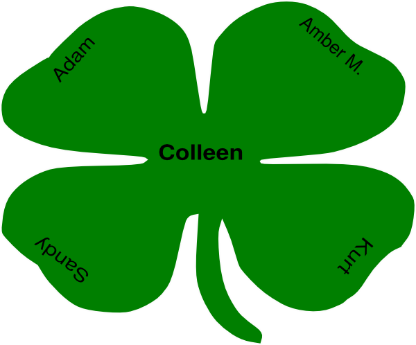 Sham Icon Png - Irish Clover (600x498), Png Download