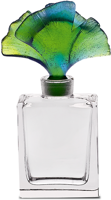 Gingko Perfume Bottle - Transparent Perfume Bottle Png (600x600), Png Download