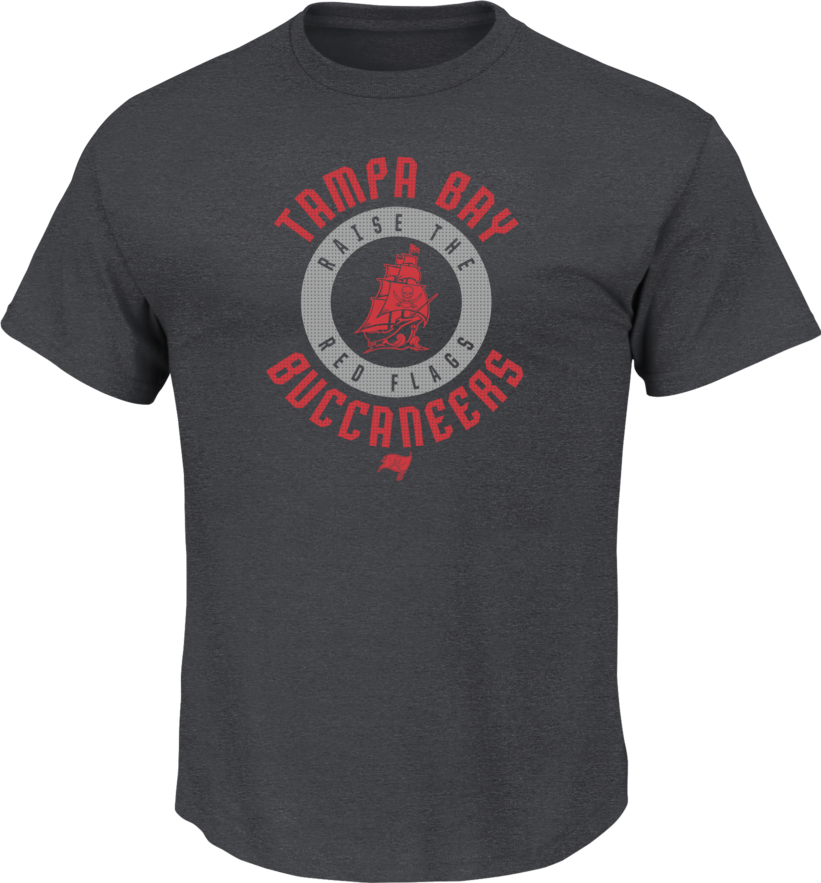 Majestic Buccaneers Men's Charcoal Keep Score Tee By - Panthers Super Bowl 50 Champions (1800x1800), Png Download