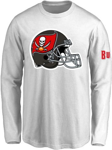 Youth Tampa Bay Buccaneers - Tampa Bay Buccaneers Wincraft 11" X 17" Helmet Multi-use (500x500), Png Download