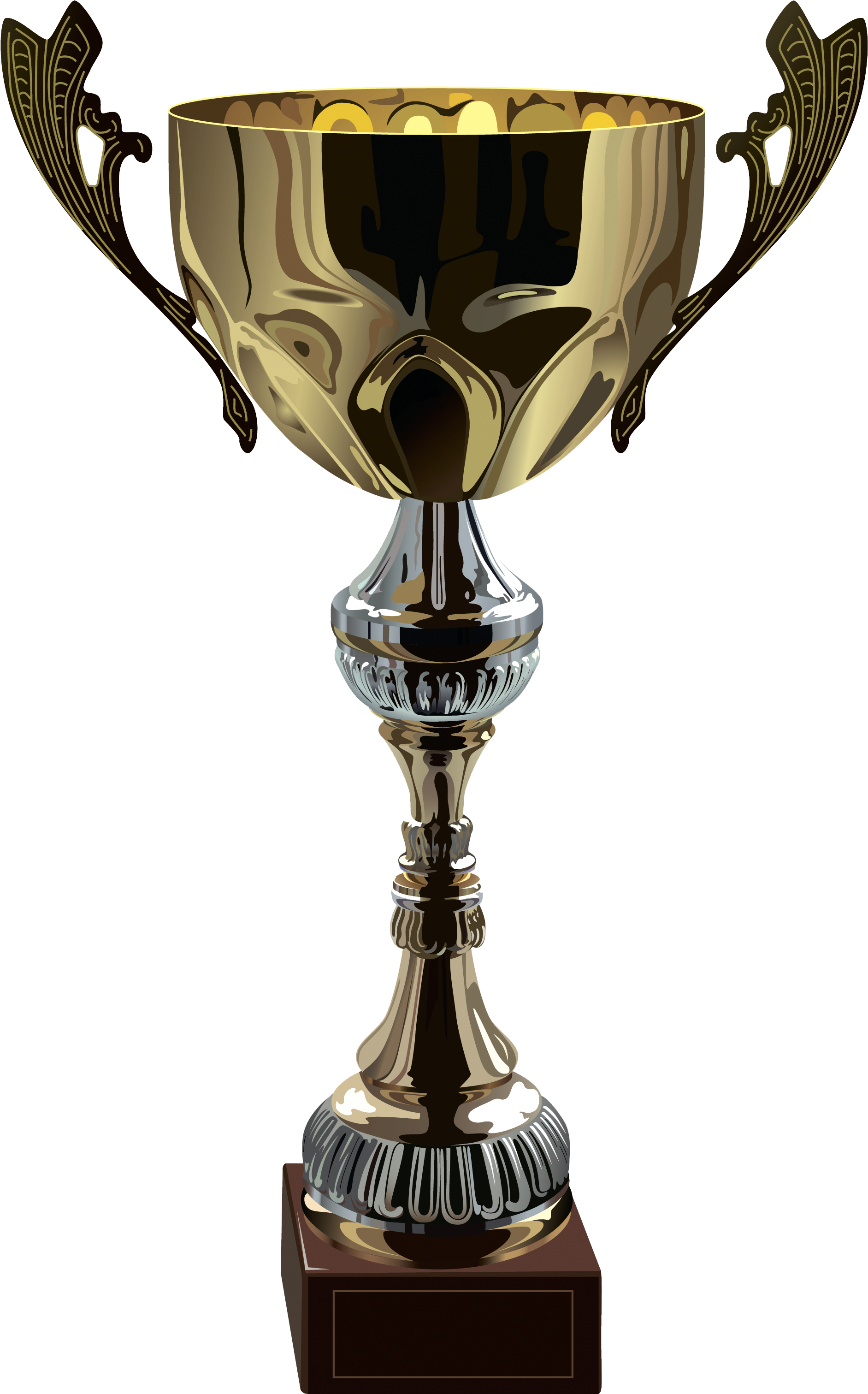 Gold Cup Trophy Png Clipart Imageu200b - Cup Competition (2108x3200), Png Download