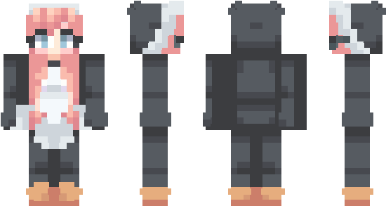Minecraft Skin Cinnamoroll - Skins De Teletubbies Minecraft (600x348), Png Download