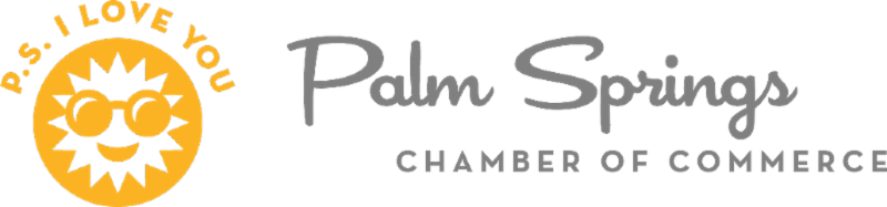 Palm Springs Chamber Of Commerce (800x187), Png Download