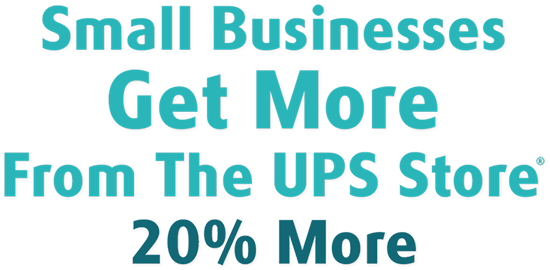 Ups Store (556x300), Png Download
