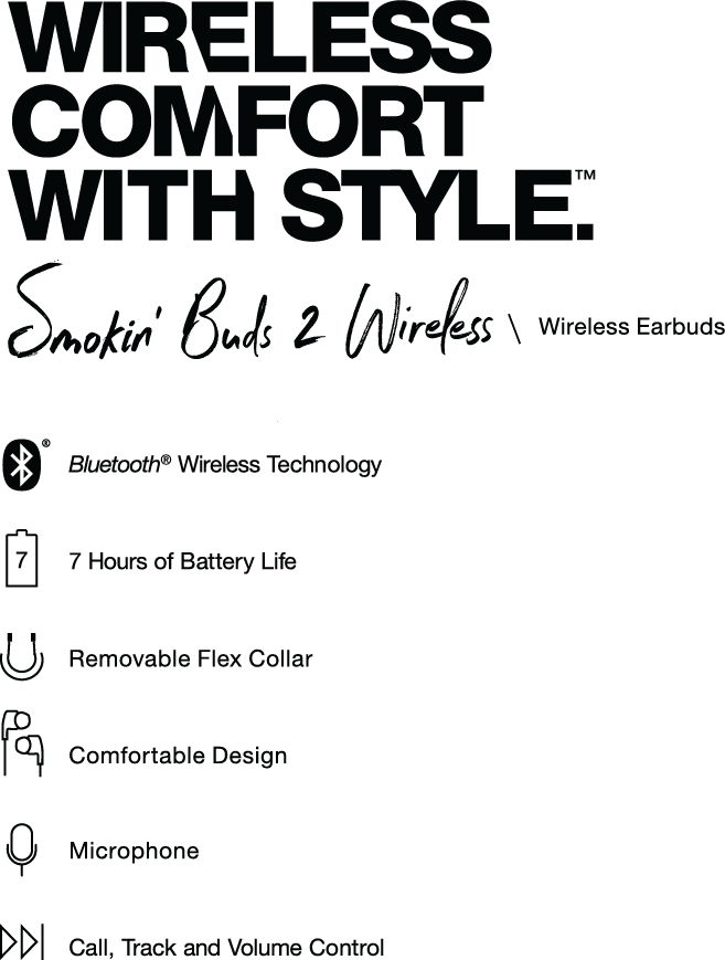 Smokin Buds 2 Wireless 3x - Skullcandy Smokin' Buds 2 (657x869), Png Download