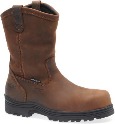 Men's Waterproof Composite Toe Wellington (400x430), Png Download