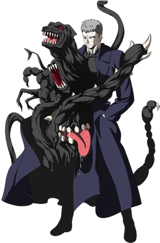 The Original Vampire Against One Of The Strongest Dead - Fate Beast Of 666 (326x496), Png Download