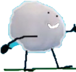Cotton Ball - Object Show Of Doom (329x422), Png Download