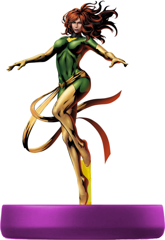 Sfw Jean Grey Amiibo - Jean Grey Xmen Comic (1024x1024), Png Download