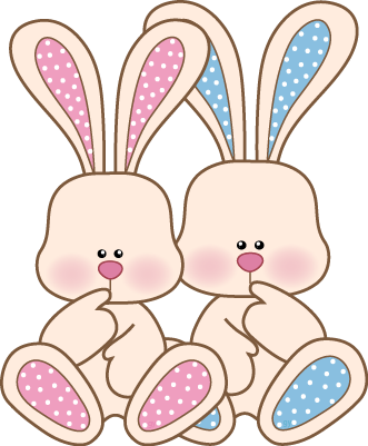 Bunny Clipart, Bunny Blanket, Baby Bedding, Cupcakes, - New Baby Bunny Clipart (331x401), Png Download