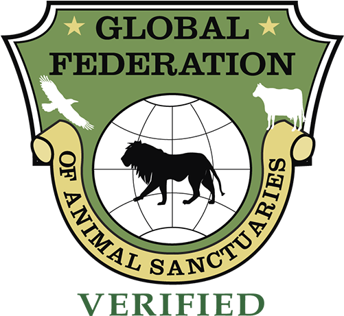 Verified-badge - Global Federation Of Animal Sanctuaries (500x475), Png Download