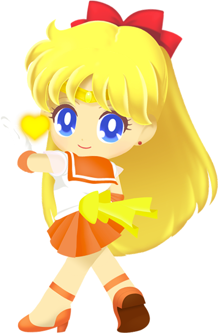 Sailor Soapbox Sailor Moon Drops - Sailor Venus Sailor Moon Drops (449x677), Png Download